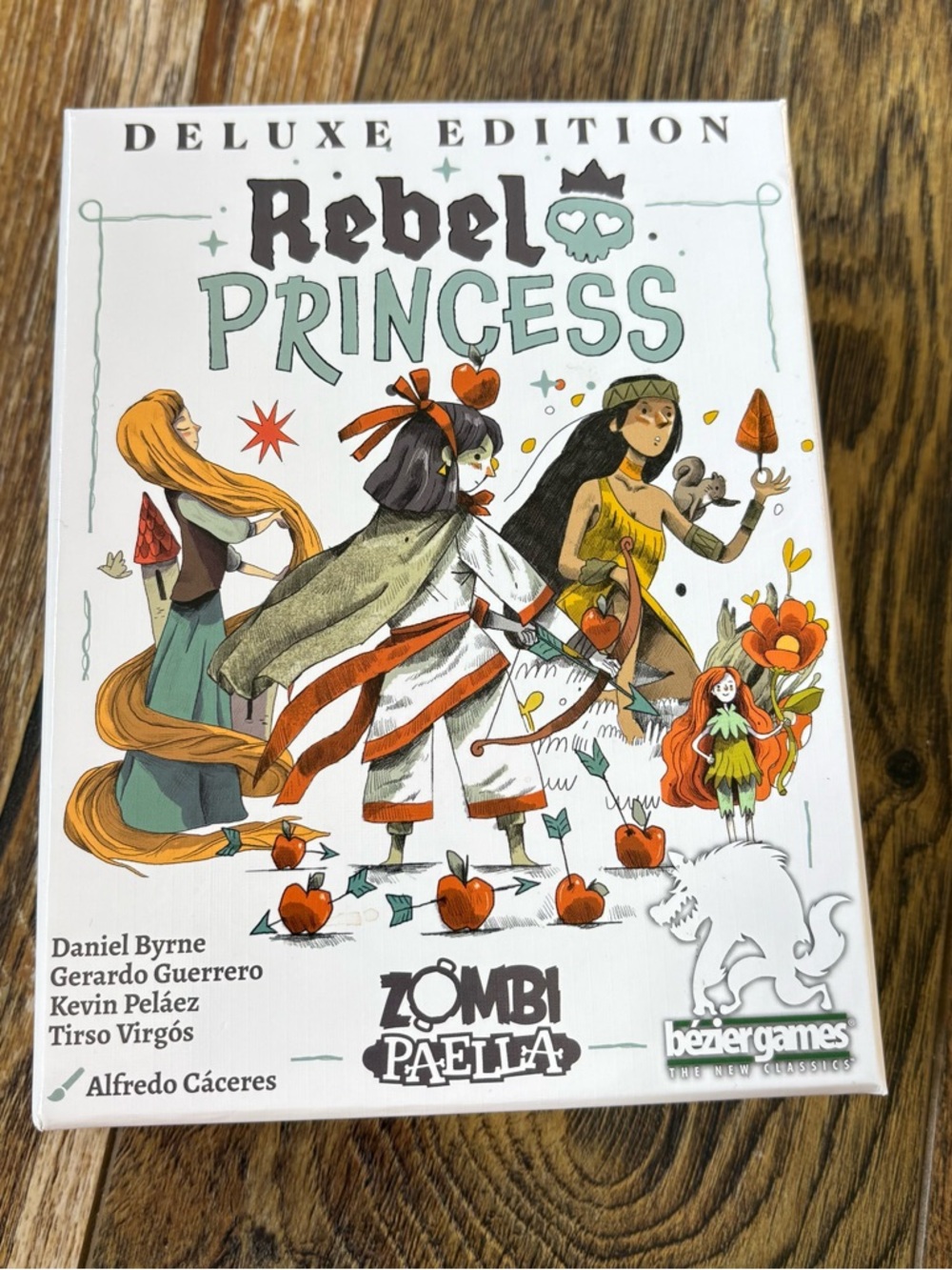 Rebel Princess Deluxe Edition Board Game - New but open box